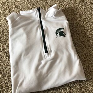Long sleeve MSU 3/4 zip!